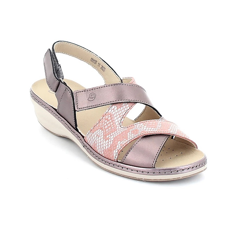 Сандалии Suave Paris женские 0913T-1B18,1A08 бронзовые